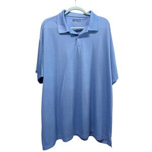 Bermuda Sands Light Blue Polo Shirt 3XL Mens Short Sleeve Lightweight